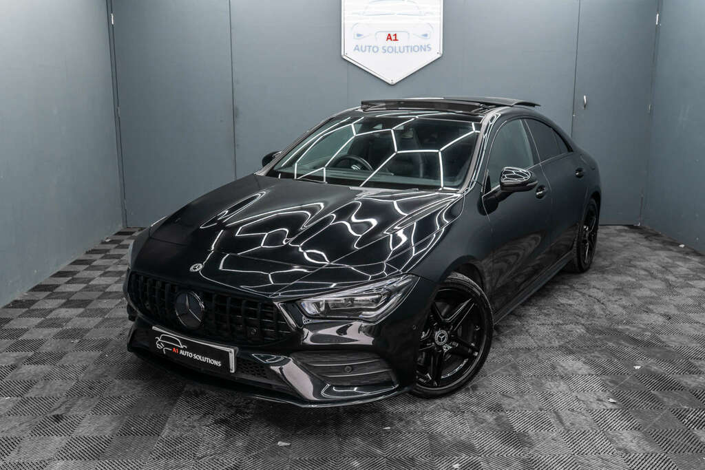 Mercedes-Benz CLA Class Saloon White #25