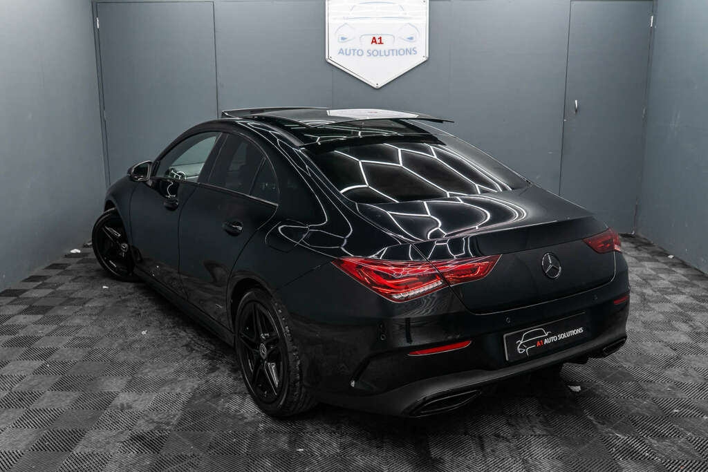 Mercedes-Benz CLA Class Saloon White #7