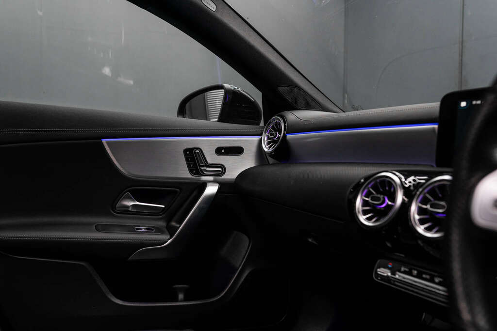 Mercedes-Benz CLA Class Saloon White #16