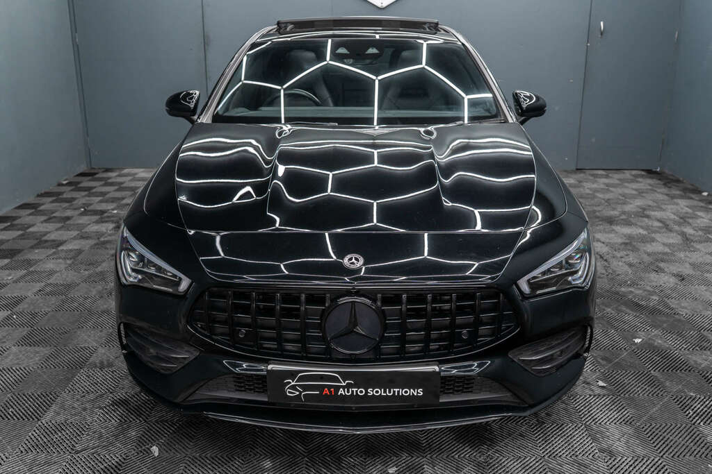 Mercedes-Benz CLA Class Saloon White #13