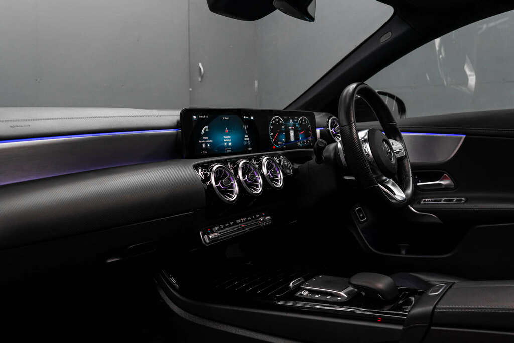 Mercedes-Benz CLA Class Saloon White #36