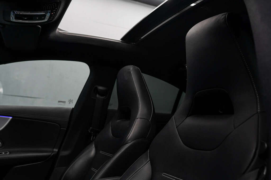 Mercedes-Benz CLA Class Saloon White #37