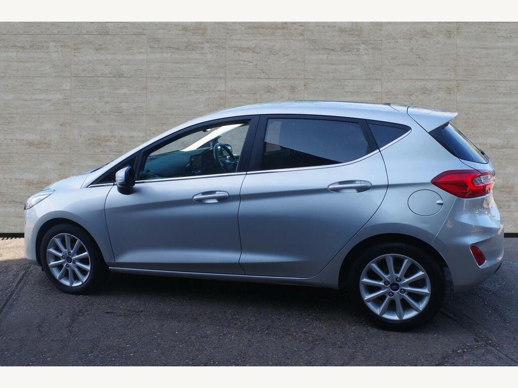 Ford Fiesta 1.0T Ecoboost Titanium Euro 6 S S... WO67BKG Silver #5