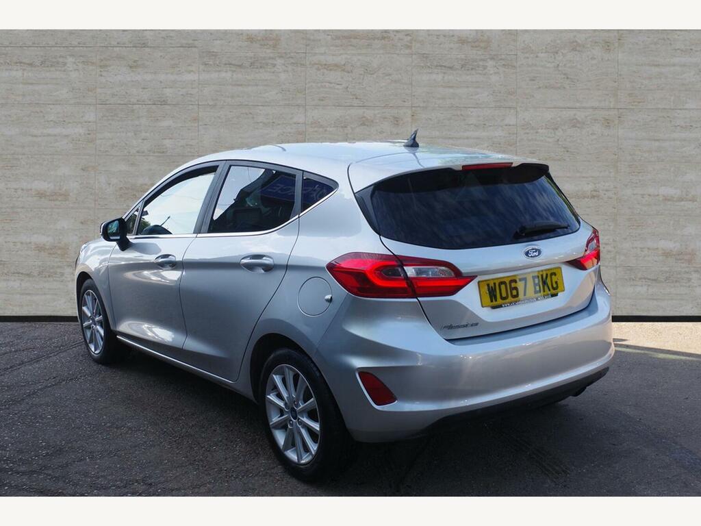 Ford Fiesta 1.0T Ecoboost Titanium Euro 6 S S... WO67BKG Silver #4