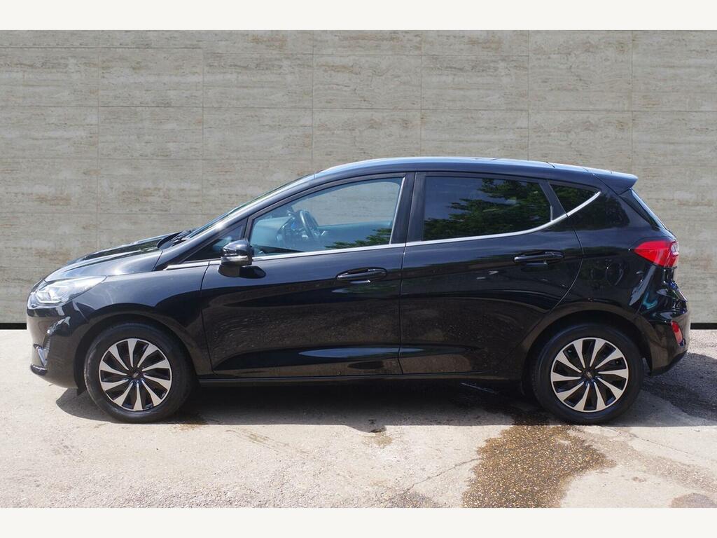 Ford Fiesta 1.0T Ecoboost Titanium Euro 6 S S... DV73RZN Black #5