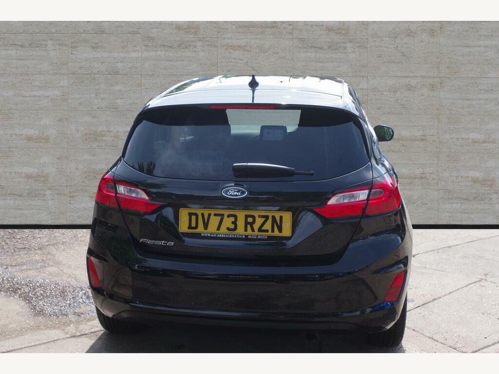 Ford Fiesta 1.0T Ecoboost Titanium Euro 6 S S... DV73RZN Black #6