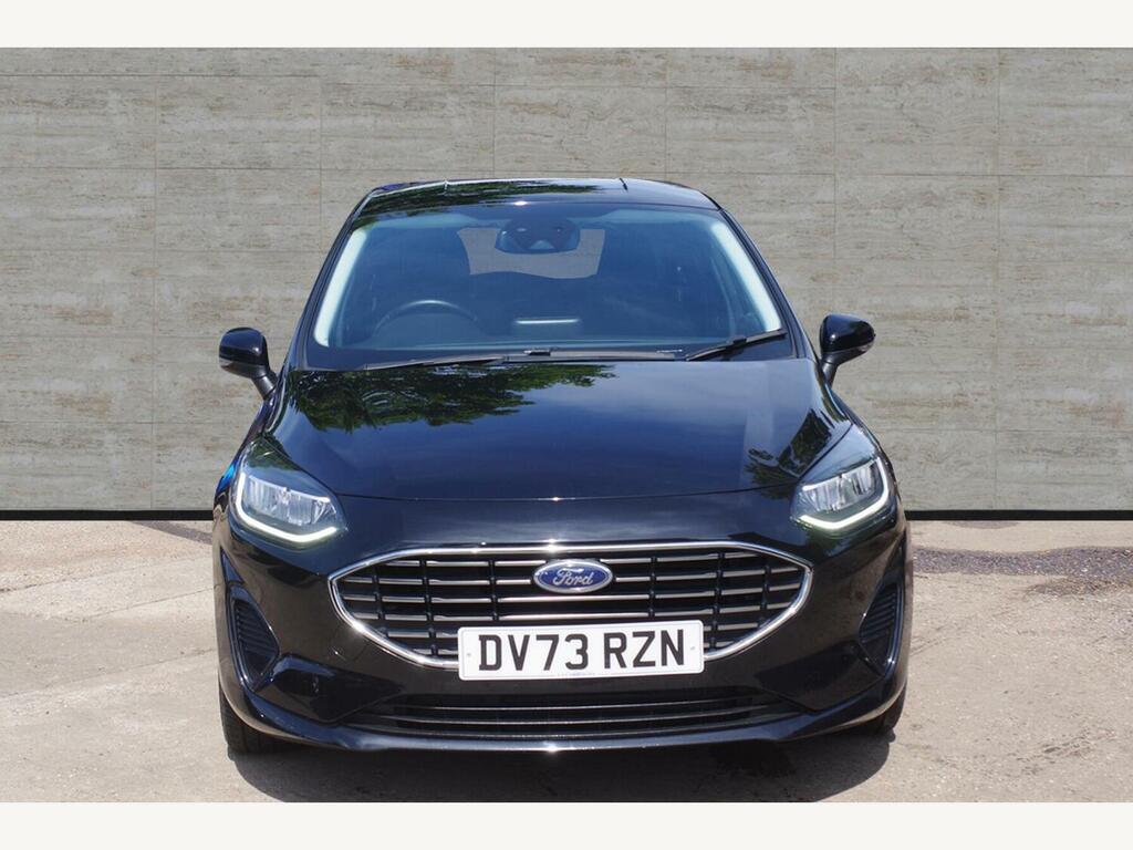 Ford Fiesta 1.0T Ecoboost Titanium Euro 6 S S... DV73RZN Black #2