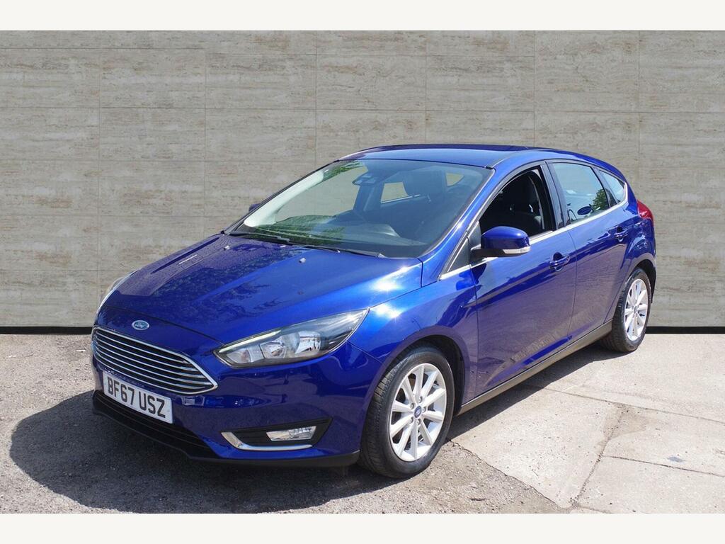 Ford Focus 1.0T Ecoboost Titanium Euro 6 S S ... BF67USZ Blue #2