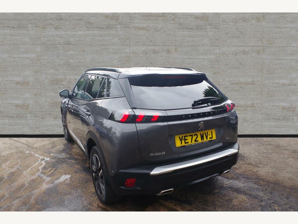 Peugeot 2008 1.2 Puretech Gt Premium Eat Euro 6... YE72WVJ Grey #4
