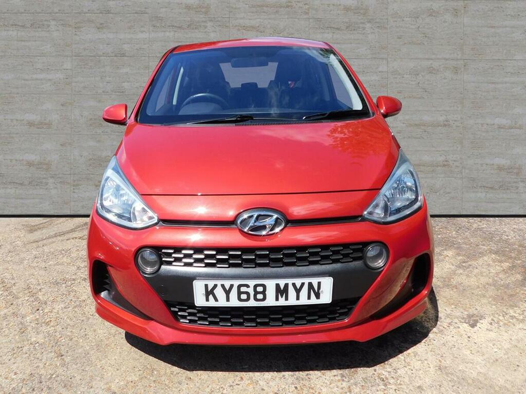 Hyundai I10 1.0 Se Euro 6 Hatchback KY68MYN Red #2