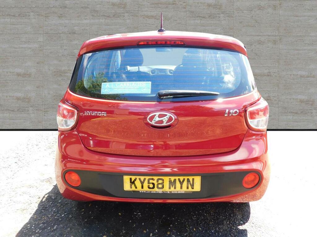 Hyundai I10 1.0 Se Euro 6 Hatchback KY68MYN Red #6