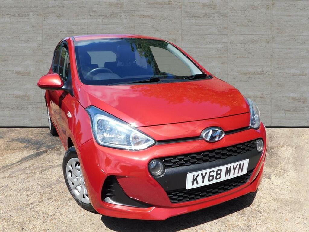 Hyundai I10 1.0 Se Euro 6 Hatchback Red