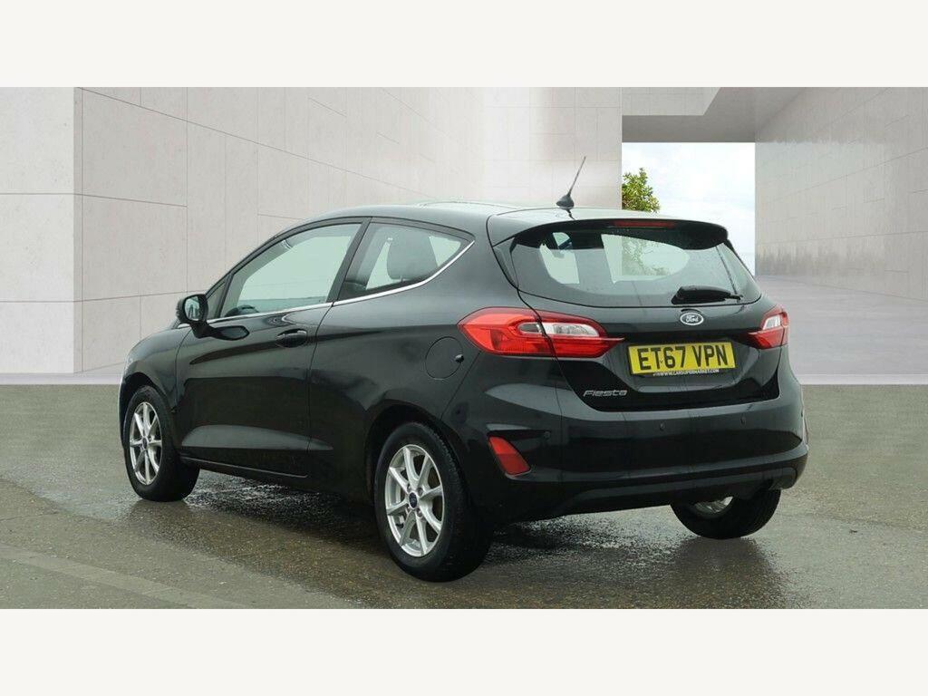 Ford Fiesta 1.1 Ti-vct Zetec Euro 6 S S H... ET67VPN Black #4
