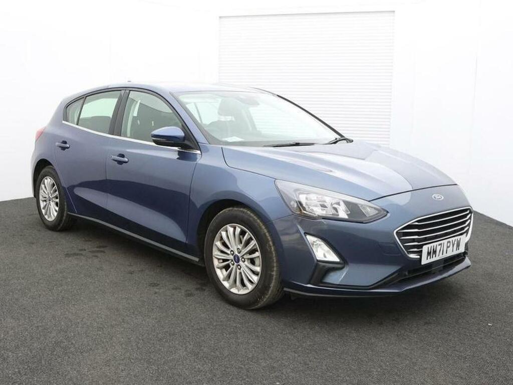 Ford Focus 1.0T Ecoboost Mhev Titanium Dct Euro... MM71PYW Blue #2