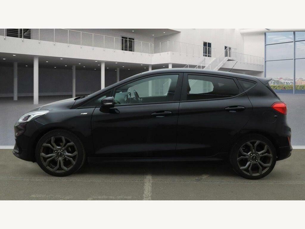 Ford Fiesta 1.0T Ecoboost St-line Euro 6 Ss CJ19UEL Black #6
