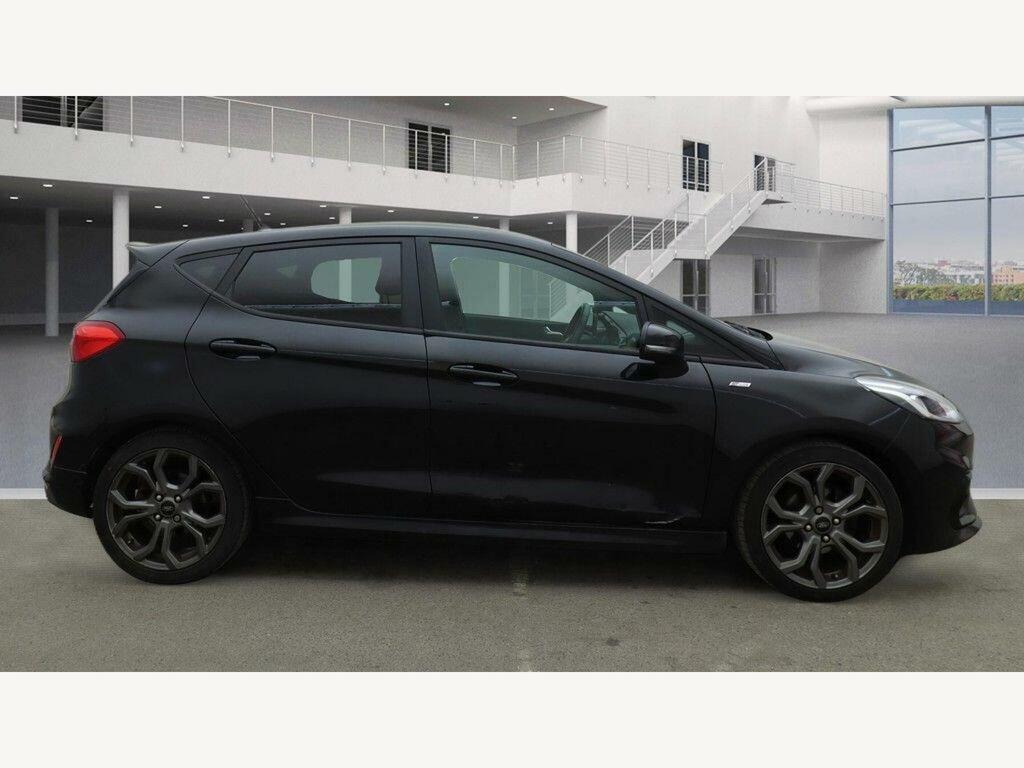 Ford Fiesta 1.0T Ecoboost St-line Euro 6 Ss CJ19UEL Black #5