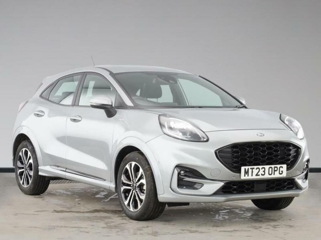 Ford Puma 1.0T Ecoboost Mhev St-line Dct Euro 6 Ss Silver