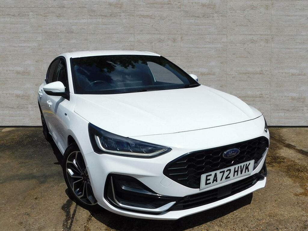 Ford Focus 1.0T Ecoboost Mhev St-line Vignale D... White