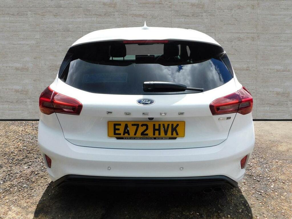 Ford Focus 1.0T Ecoboost Mhev St-line Vignale D... EA72HVK White #6