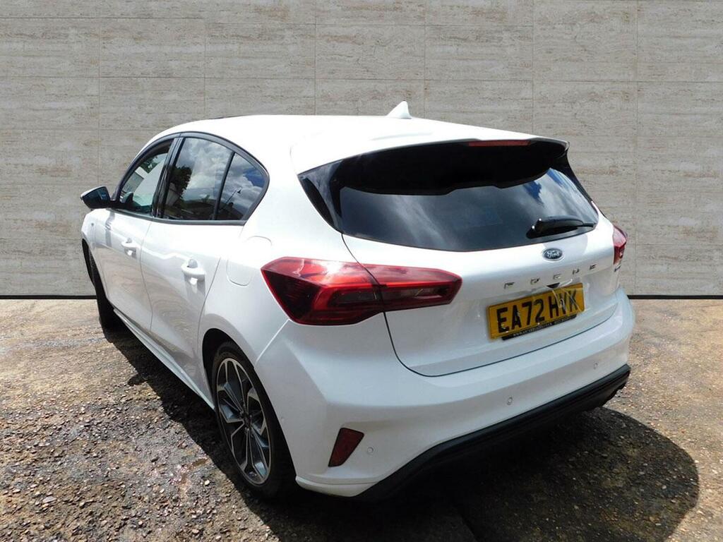 Ford Focus 1.0T Ecoboost Mhev St-line Vignale D... EA72HVK White #4