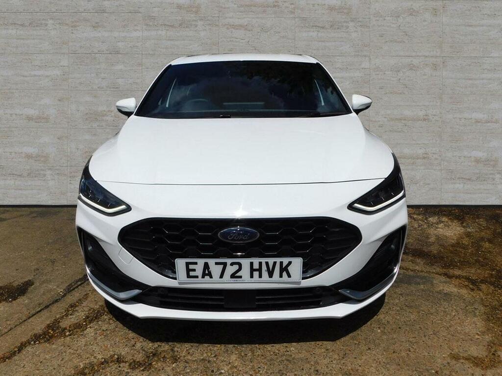 Ford Focus 1.0T Ecoboost Mhev St-line Vignale D... EA72HVK White #2