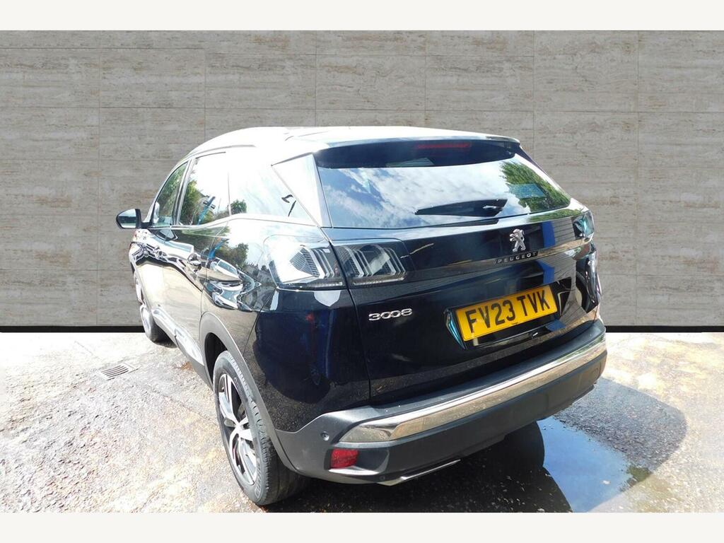 Peugeot 3008 1.2 Puretech Gt Eat Euro 6 S S 5... FV23TVK Black #4