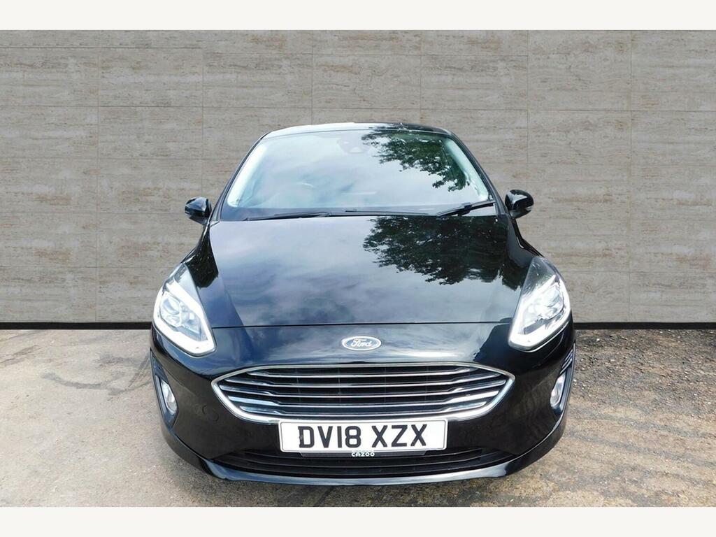 Ford Fiesta 1.0T Ecoboost Titanium Euro 6 S S... DV18XZX Black #2
