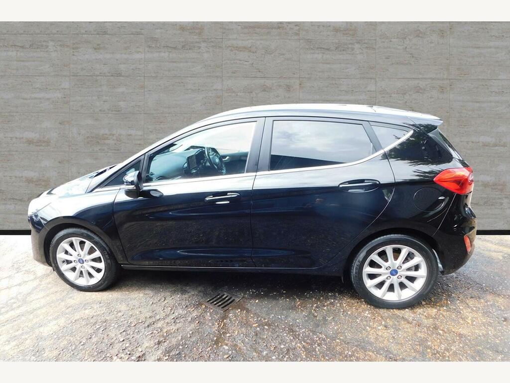 Ford Fiesta 1.0T Ecoboost Titanium Euro 6 S S... DV18XZX Black #6