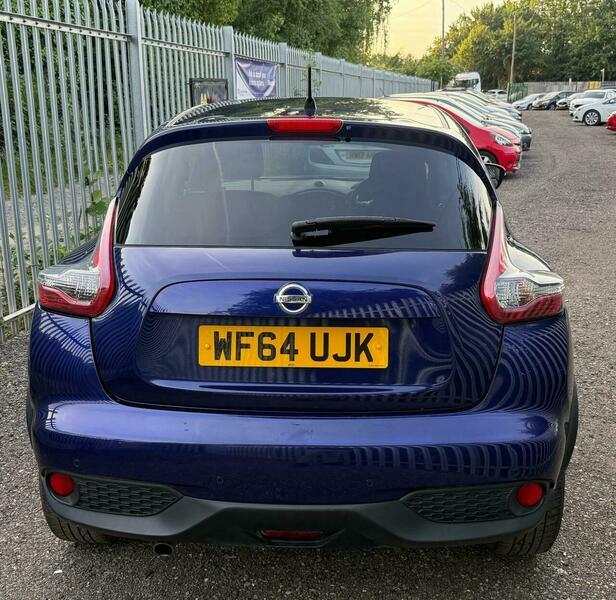 Nissan Juke 1.6 Acenta Xtron Euro WF64UJK Blue #6