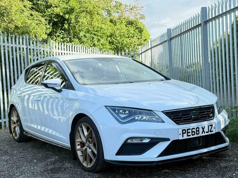 Seat Leon 1.4 Tsi Fr Technology PE68XJZ White #5