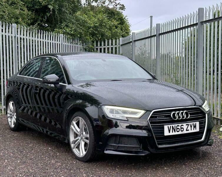 Audi A3 2.0 Tdi S Line VN66ZYM Black #6
