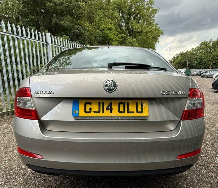 Skoda Octavia Black Edition White #13