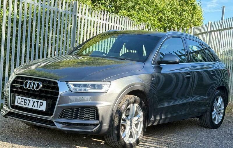 Audi Q3 2.0 Tdi S Line Grey #5