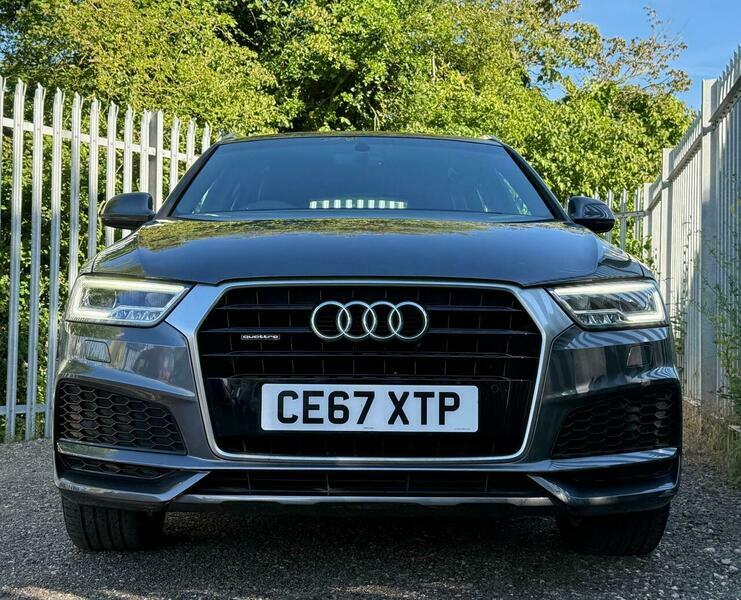 Audi Q3 2.0 Tdi S Line Grey #4