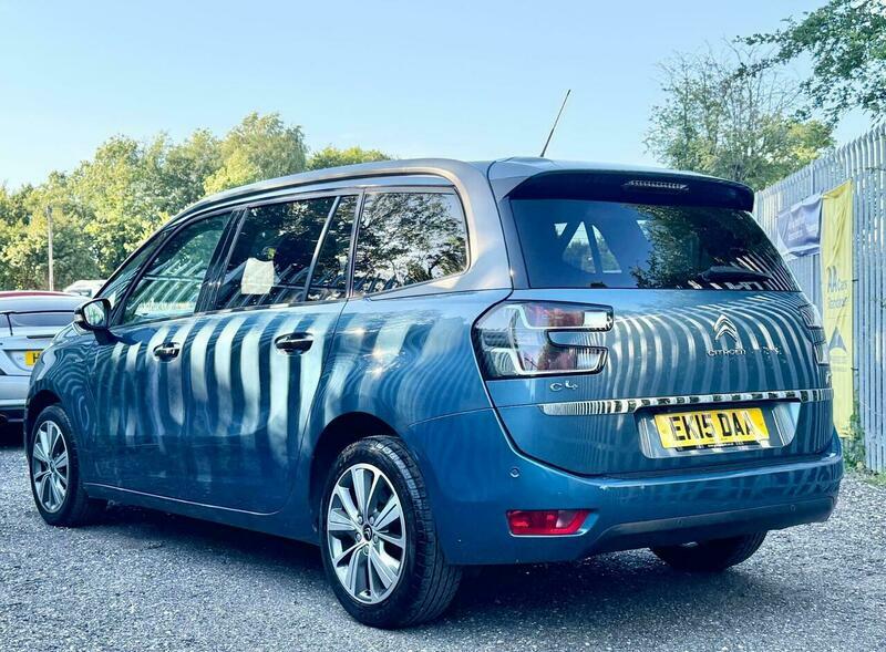 Citroen C4 Picasso 1.6 E-hdi Exclusive Etg6 Blue #4