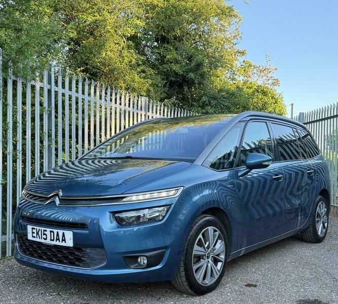 Citroen C4 Picasso 1.6 E-hdi Exclusive Etg6 Blue #3