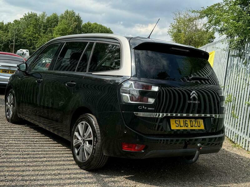 Citroen C4 Picasso 1.6 Bluehdi Exclusive Eat6 Black #6