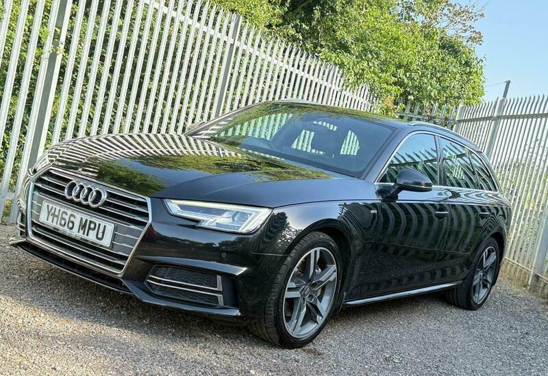 Audi A4 Avant 2.0 Tdi Ultra S YH66MPU Black #4