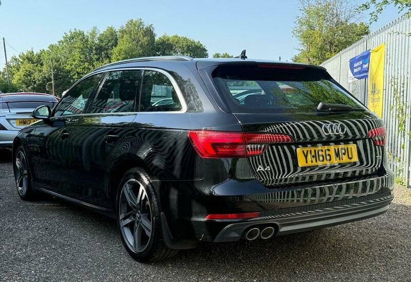 Audi A4 Avant 2.0 Tdi Ultra S YH66MPU Black #3