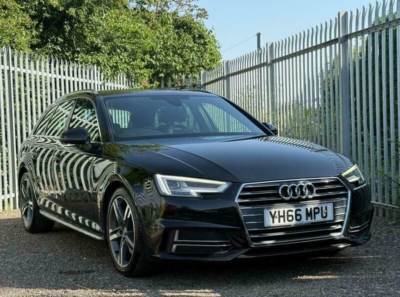 Audi A4 Avant 2.0 Tdi Ultra S YH66MPU Black #6