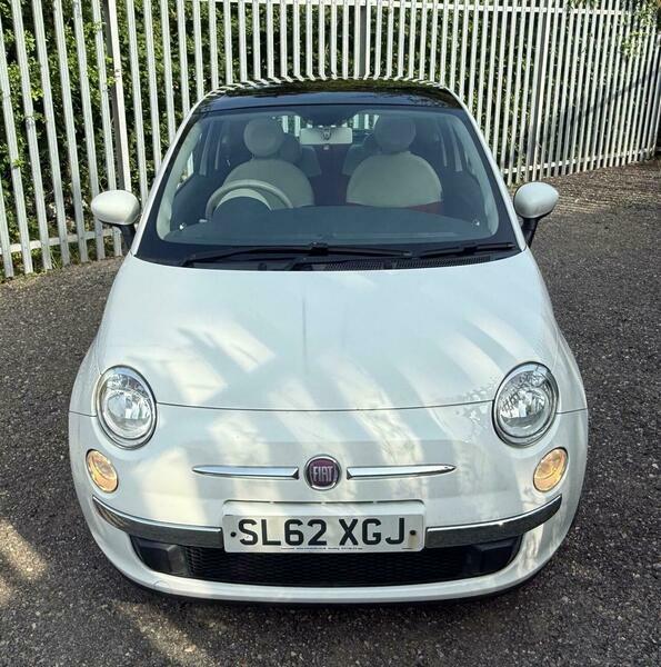 Fiat 500 1.2 Lounge Euro 4 White #2