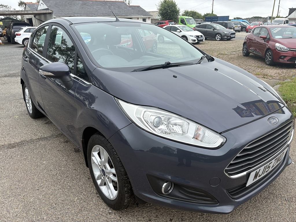 Ford Fiesta T Ecoboost Zetec WJ15ZMO Grey #3