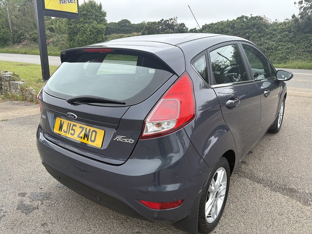 Ford Fiesta T Ecoboost Zetec WJ15ZMO Grey #4