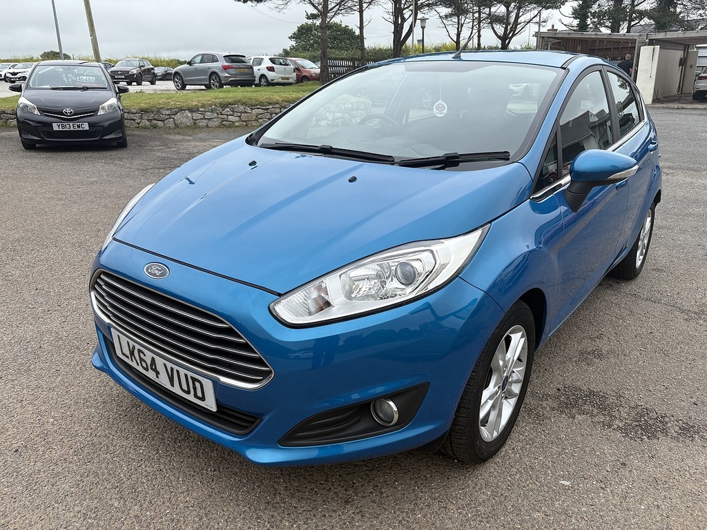 Ford Fiesta T Ecoboost Zetec Blue