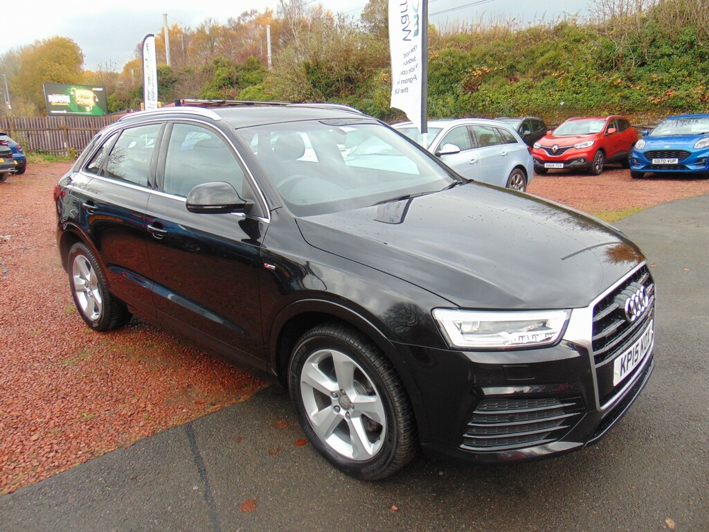 Audi Q3 Suv 2.0 Tfsi S Line Mot June 2027 Full Dealer Black #2