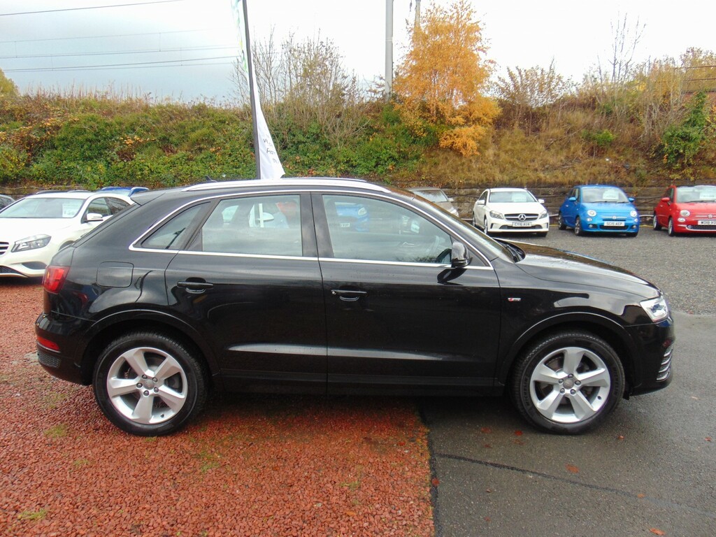 Audi Q3 Suv 2.0 Tfsi S Line Mot June 2027 Full Dealer Black #3