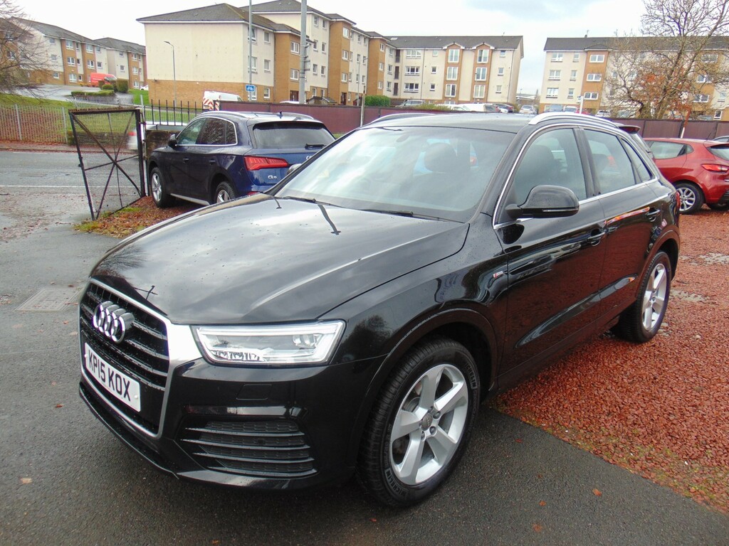 Audi Q3 Suv 2.0 Tfsi S Line Mot June 2027 Full Dealer Black #6