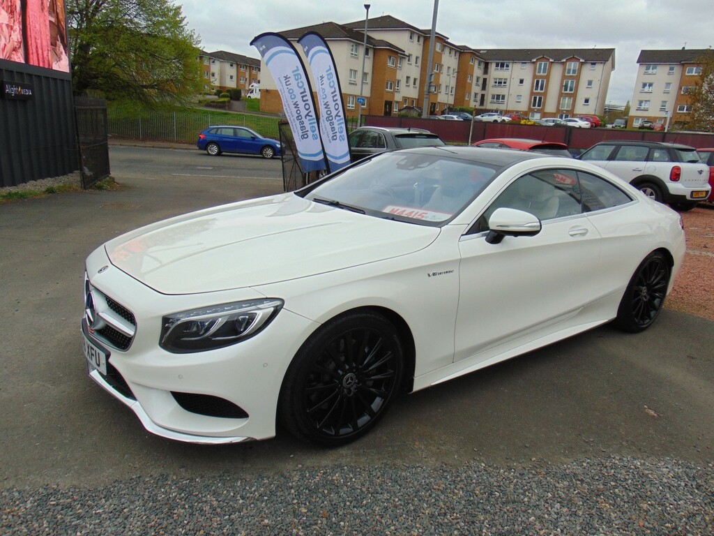 Mercedes-Benz S Class Coupe 4.7 S500 V8 Amg Line Full Service History White #2