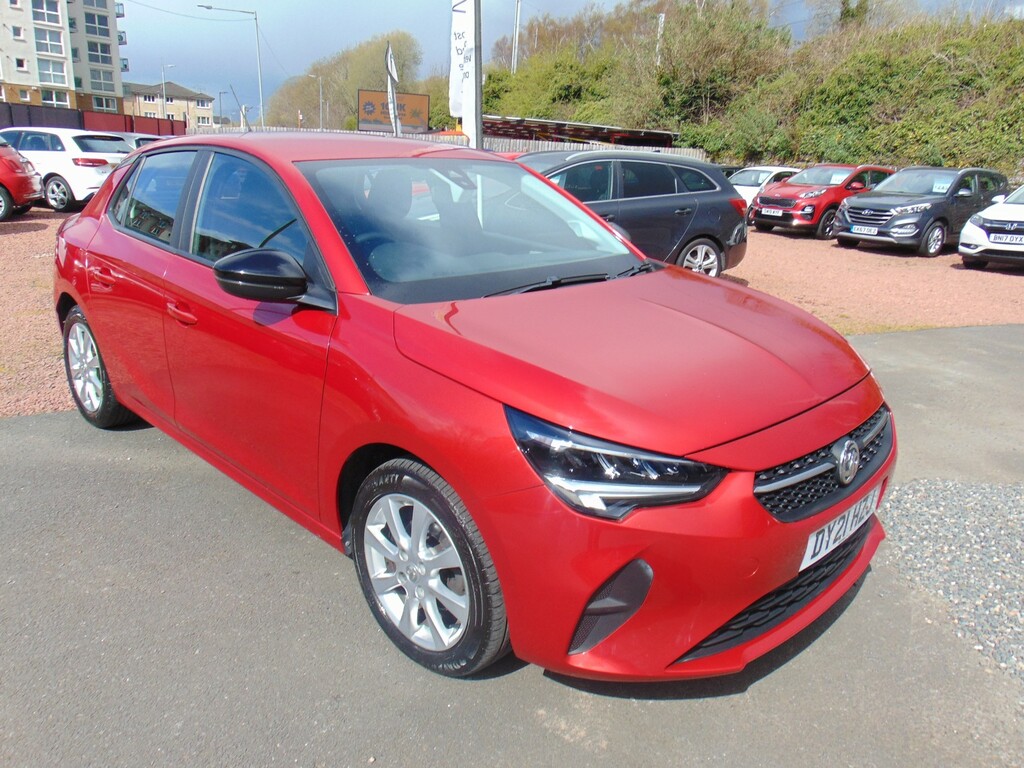 Vauxhall Corsa Hatchback 1.2 Se Only 38200 Miles Mot April 202 DY21HZJ Red #3