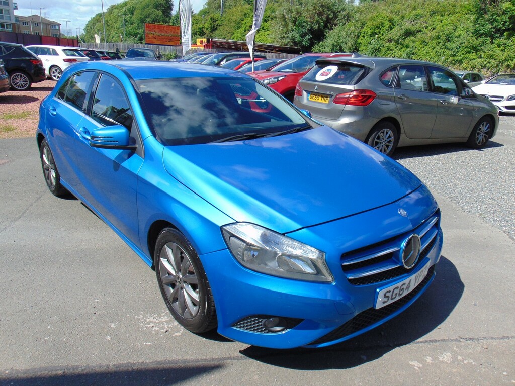 Mercedes-Benz A Class Hatchback 1.5 A180 Cdi Eco Se Mot May 2027 Low SG64YPZ Blue #4